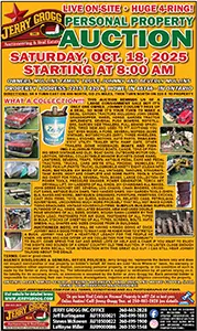 Huge 4-Ring Personal Property Auction in Howe, Indiana, October 18, 2025