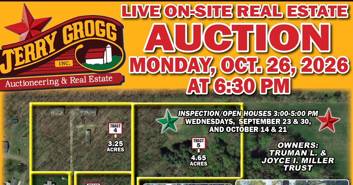 Live On-Site Real Estate Auction: Shipshewana, Indiana, Oct. 26, 2026